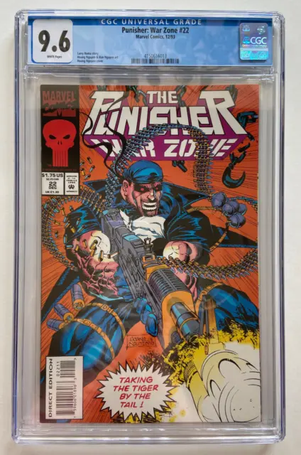 Marvel Comics The Punisher War Zone Vol 1 #22 1993 CGC 9.6