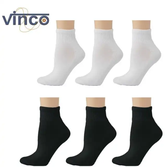 12 Pairs Pack Unisex/Athletic Ankle/Quarter Socks Half Cushion Soft Cotton 9-11