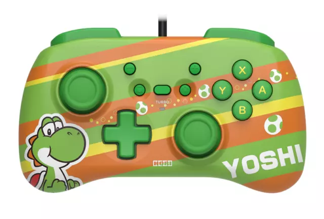 HORI PAD MINI SUPER MARIO SERIES - YOSHI - Gamepad Controller - Nintendo Switch