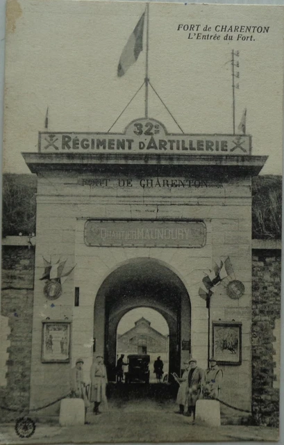 CHARENTON 94 cpa Fort de Charenton l'Entrée du Fort Bon Etat 1932