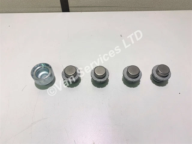 thumbnail image 2 of JBW Black Locking Wheel Nuts For Transit Mk7 - 14x2 Taper Seating - 4 Pack 2 of 6