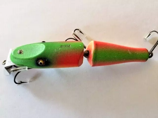 Vintage Creek Chub Fishing Lure - Pikie Model 2631 - Rainbow Fire Vintage Creek Chub Fishing Lure - Pikie Model 2631 - Rainbow Fire