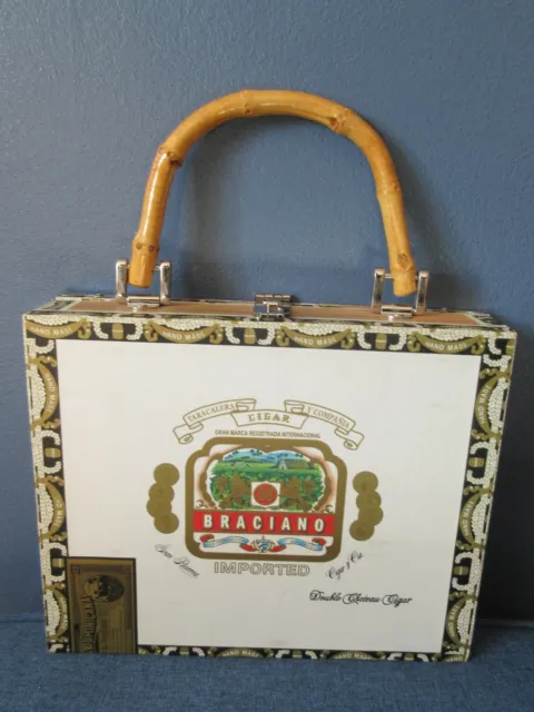 Vintage Ashley M Cigar Box Purse