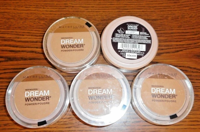 LOT OF 5 MAYBELLINE DREAM WONDER POWDER 95 COCONUT 0.19oz EACH SEALED