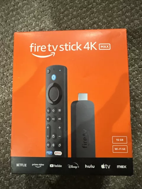 16GB 2023 Amazon Fire TV Stick 4K Max 2nd Gen 16GB, Ambient Experience, Wi-Fi 6E