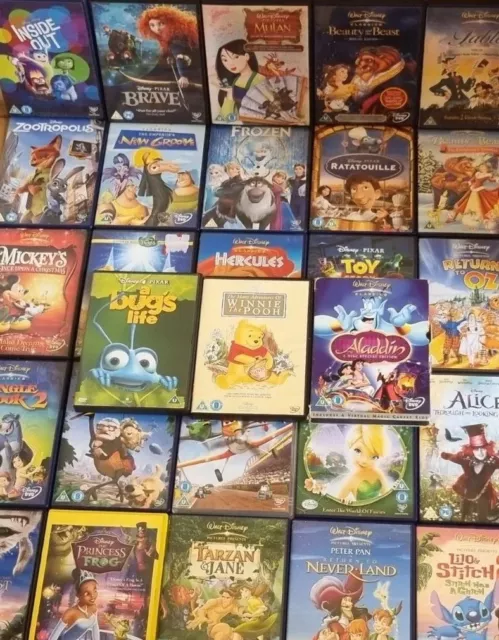 Sealed Kids Dvds Various Titles Multi Buy 20% Off 4 Or More Inc Disney All £2.49