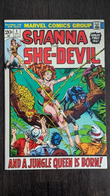 Marvel Comics Shanna The She-Devil #1 1972