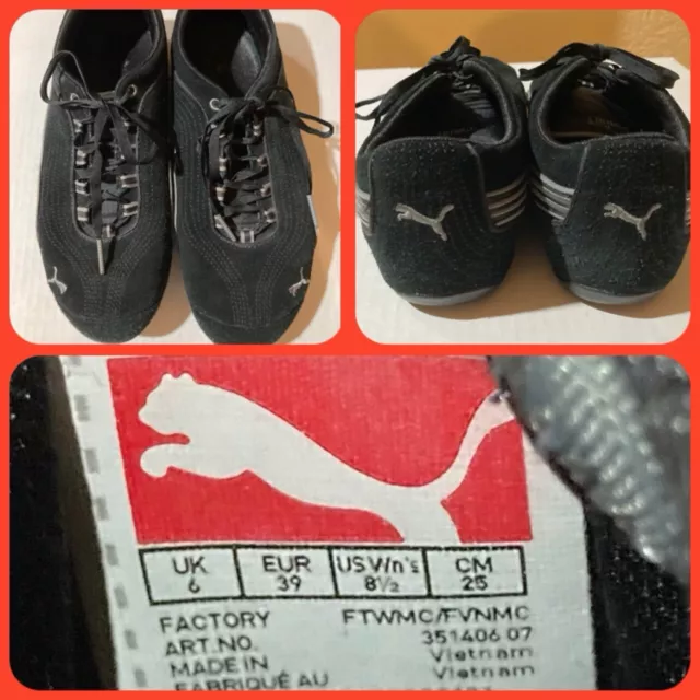 Puma soleil v2 black suede sales