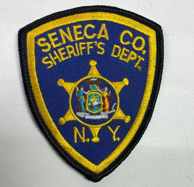 3.25" Seneca County Sheriff New York NY Patch R5