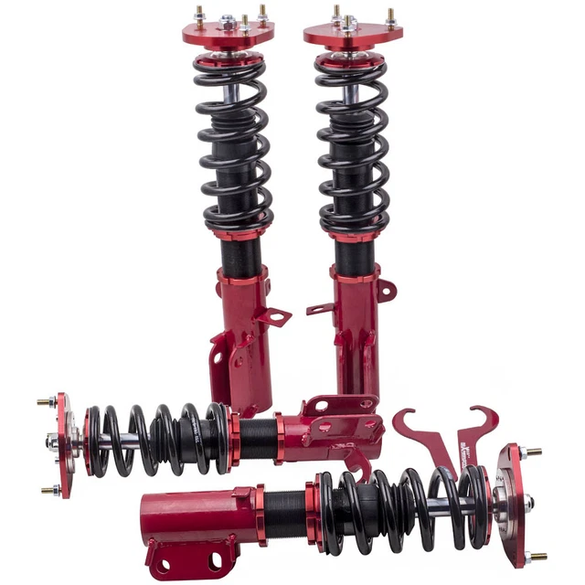Anteriore & Posteriore Assetto Regolabile Ghiera para Toyota Corolla E9 E10 E11