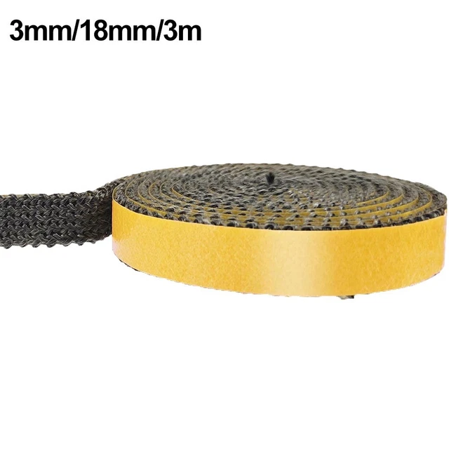 Sello de fibra de vidrio 300 cm longitud horno pieza de pellets estufa chimenea puerta sello chimeneas