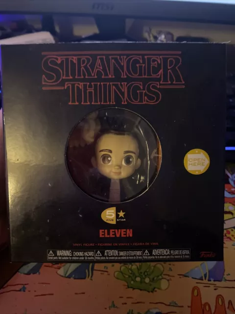 Eleven Funko 5 Star Stranger Things (Blonde wig, Kelloggs Eggos) 2018 Shelf Wear