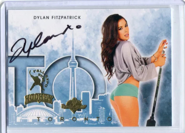 2014 Benchwarmer Toronto Fall Expo Hockey Autographs Dylan Fitzpatrick Auto