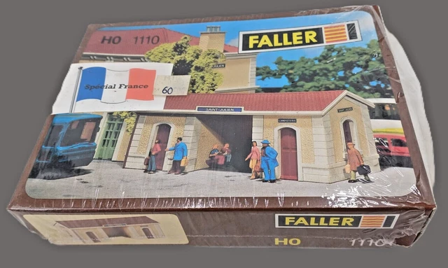 FALLER HO 1/87° Abri De Quai Pour Voyageurs Plm Réf:ho 1109 EUR 20,00