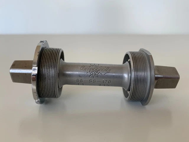 NOS AXE BOITIER Pédalier CAMPAGNOLO NR 70s-80s Bottom Bracket Spindle NOS AXE BOITIER Pédalier CAMPAGNOLO NR 70s-80s Bottom Bracket Spindle