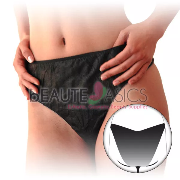 24 Pcs Women's Disposable Brief Panties Spa Tanning Clinic Gym Travel (DP109x5) 2