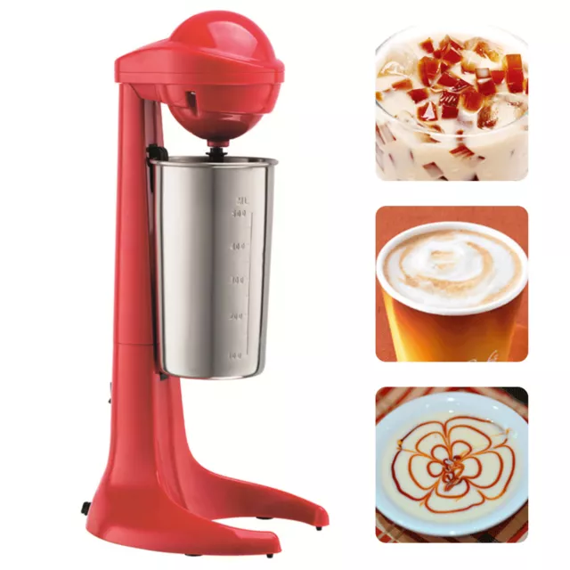 Commercial Electric Milk Shaker Maker Stainless Steel Drink Mixer Shake Machine