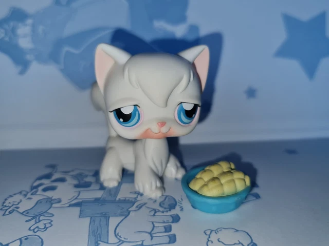 Littlest Pet Shop LPS #954 Chat angora longhair Hasbro petshop