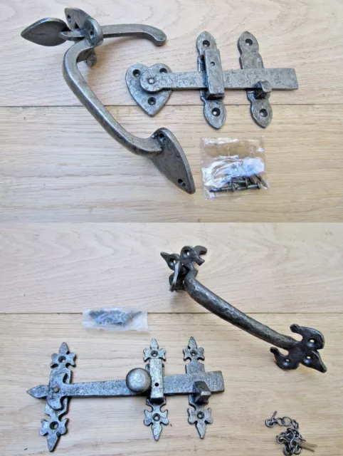 Cast Iron Cottage Country Suffolk Thumb Door Gate Latch Old Style