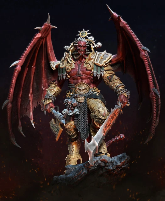 Figurine Immaterium God - Prince Démon Morbidus | Démons De La Peste | Warhammer 40K