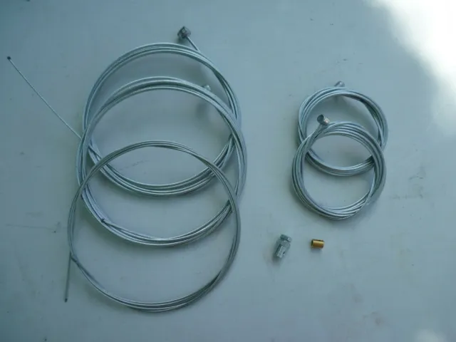 Italian Complete Inner Cable Set To Fit Vespa PX PE T5 LML Rally Smallframe