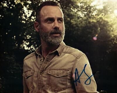 Andrew Lincoln 8x10 signed Photo autographed Picture includes COA