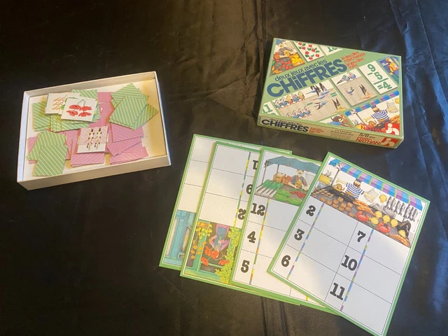 Vintage 1971 Oscar du Jouet Prix Grammont 1971 Jeu Éducatif Les Animaux du Monde ORTF Fernand Nathan - Jeux & Jouets