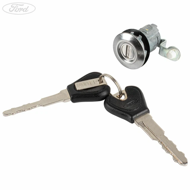 GENUINE FORD EVEREST Endeavour Ranger O/S Door Lock Cylinder With Keys