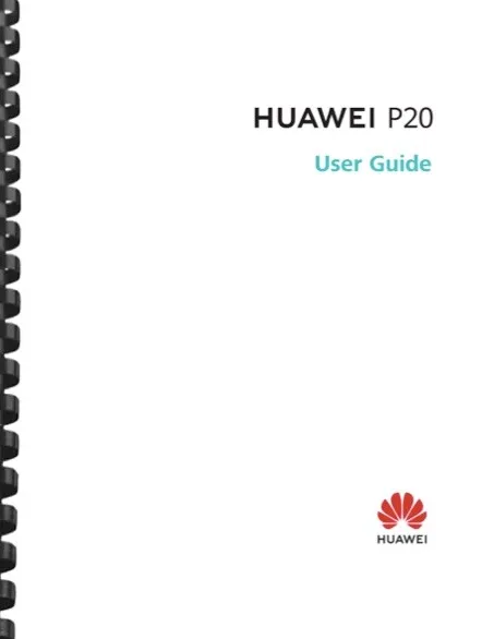 Huawei P20 Cell Phone USER GUIDE OWNER'S MANUAL