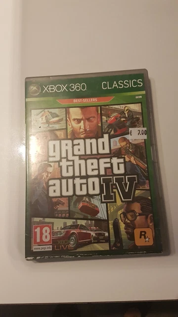 Grand Theft Auto Iv  - Vf - Xbox 360 Boite - Cd -Livret