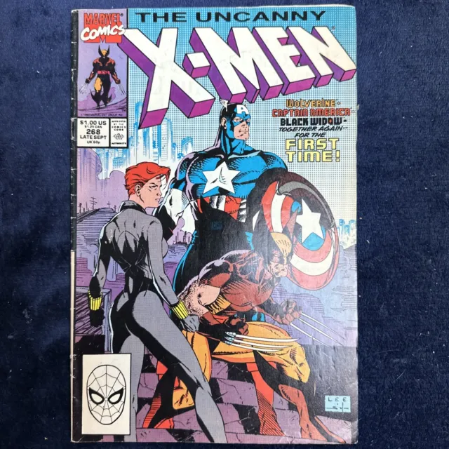X Men X-Men Marvel Comics #264 #268 #276 #284 Lot Of 4 Comics The Uncanny