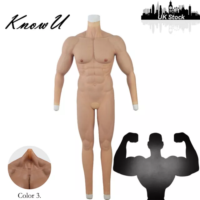 KnowU Silicone Muscle Pants Strong Leg Muscles Instantly Muscular Legs
