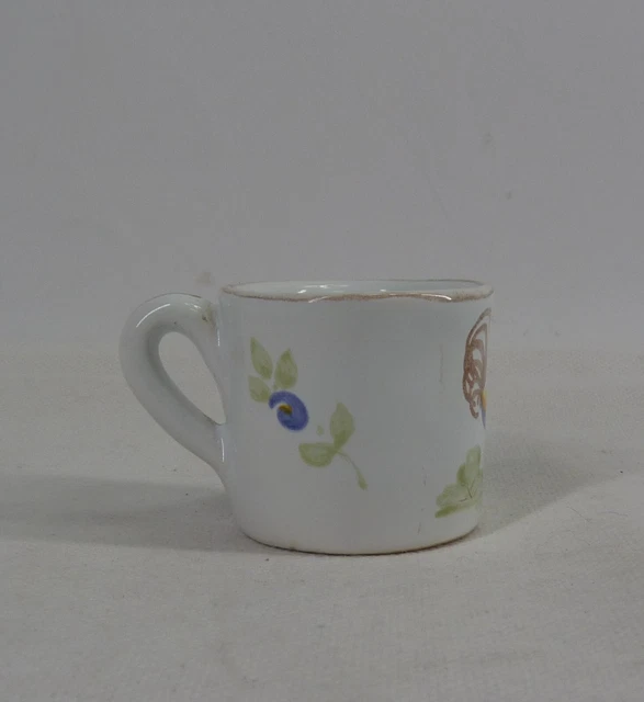 Poterie a LA Chapelle des Pots 1700 Miniature Rooster Cup Mug - Thames Hospice 3