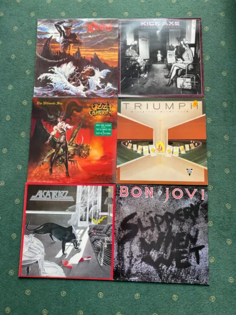 lp Sammlung rock Dio ,Ozzy Osbourne