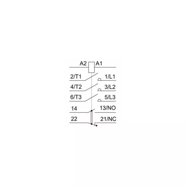 LC1D25U7 Schneider - Contacteur moteur tripolaire - 3NO - 25A - Bobine 240Vca - 2