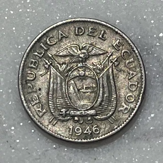 1946 | Ecuador - 5 Centavos coin XF