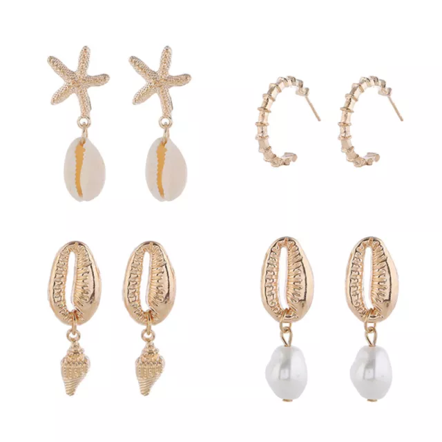 8 Pcs Fashion Earring Women’s Earrings Earrings+for+women Irregular