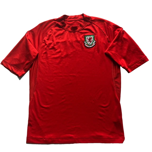 Maillot foot football Pays de Galles 2004 THIRD vintage