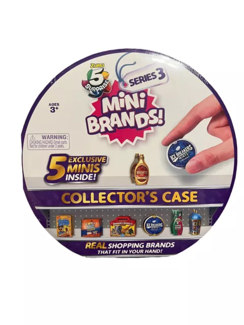 Mini Brands 5 Surprise Series 3 Collector's Case Store Display 5 EXCLUSIVE NEW