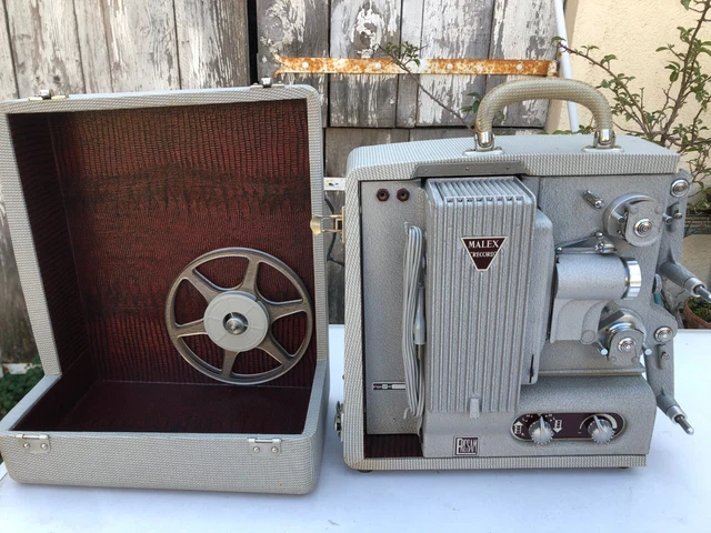 Projecteur Cinéma Ercsam Malex Record 8mm (1953