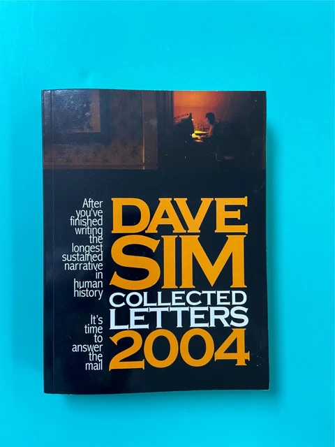 DAVE SIM Cerebus COLLECTED LETTERS TPB SC 2004 ~ 1st PRINTING  OOP ~ AARDVARK