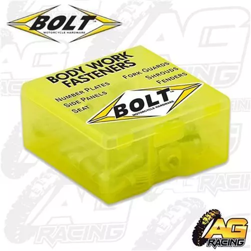 Bolt Motorcycle Plastics Fastener Kit For Suzuki RMZ 250 07-09 RMZ 450 05-07