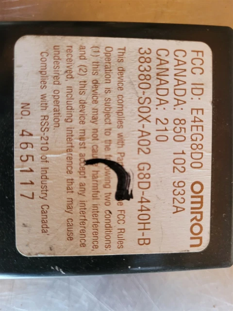 Honda Odyssey 99-04 Theft Locking Control Module 38380-S0X-A02 Used Oem 3