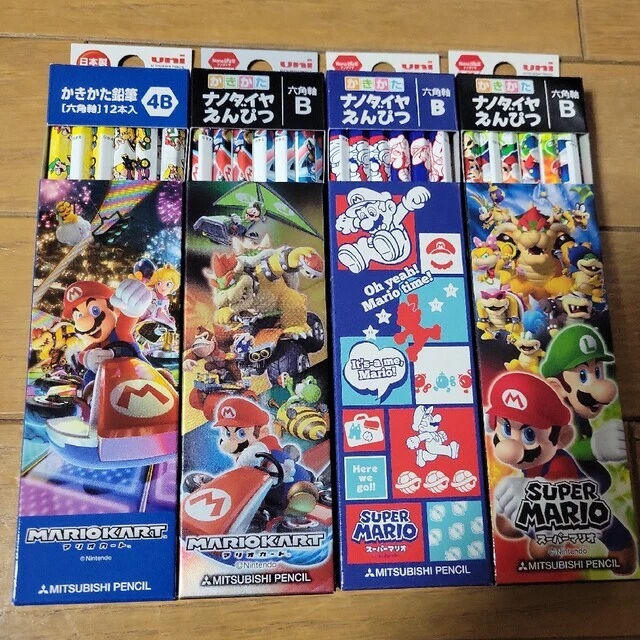 Mario Kart Super Pencils Dozen In Bulk