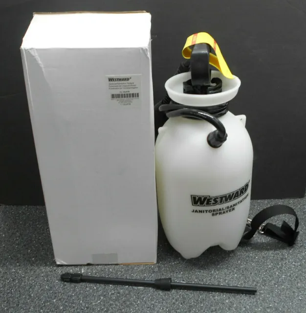 Westward 12U478 Janitorial/Sanitation Sprayer 1Gal 35-45Psi Max