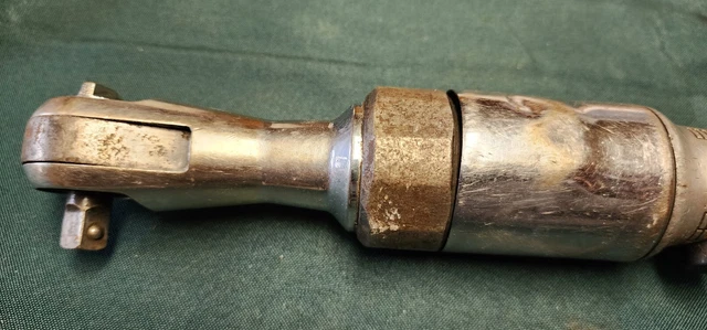 Snap On Far72B Reversible Pneumatic 3/8” Drive Super Duty Air Ratchet Usa - Nice 2