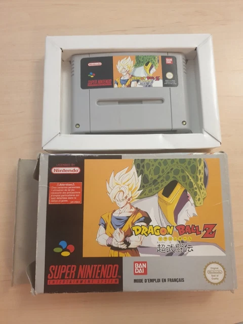 Dragon Ball Z Super Nintendo Snes En Boite Bandai France Original