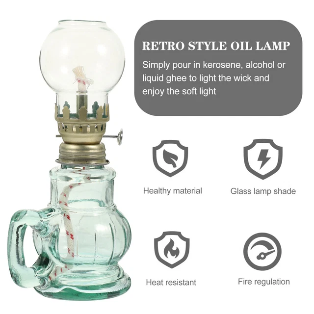 INDOOR LIGHTS FOR Decoration Lanterns Camping Kerosene Oil Lamp £11.55