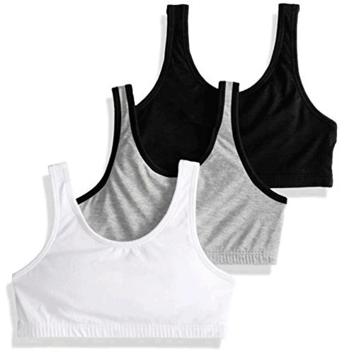 Big Girl's Cotton Built-up Sport 3, MultiColor, Size 32 gaUm