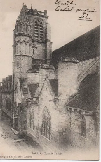 CPA - CLAMECY - Eglise Saint-Martin - Abside